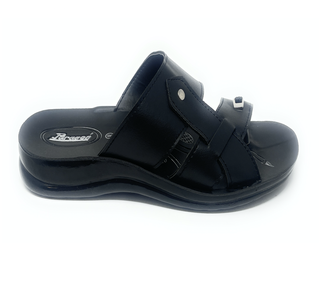 Paragon Men's Black 6685 Waterproof Round Toe Flipflop Thong and Chappal |  Soni Traders Inc.